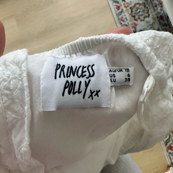 Basically new White Princess Polly dress - Picture 4 of 4
